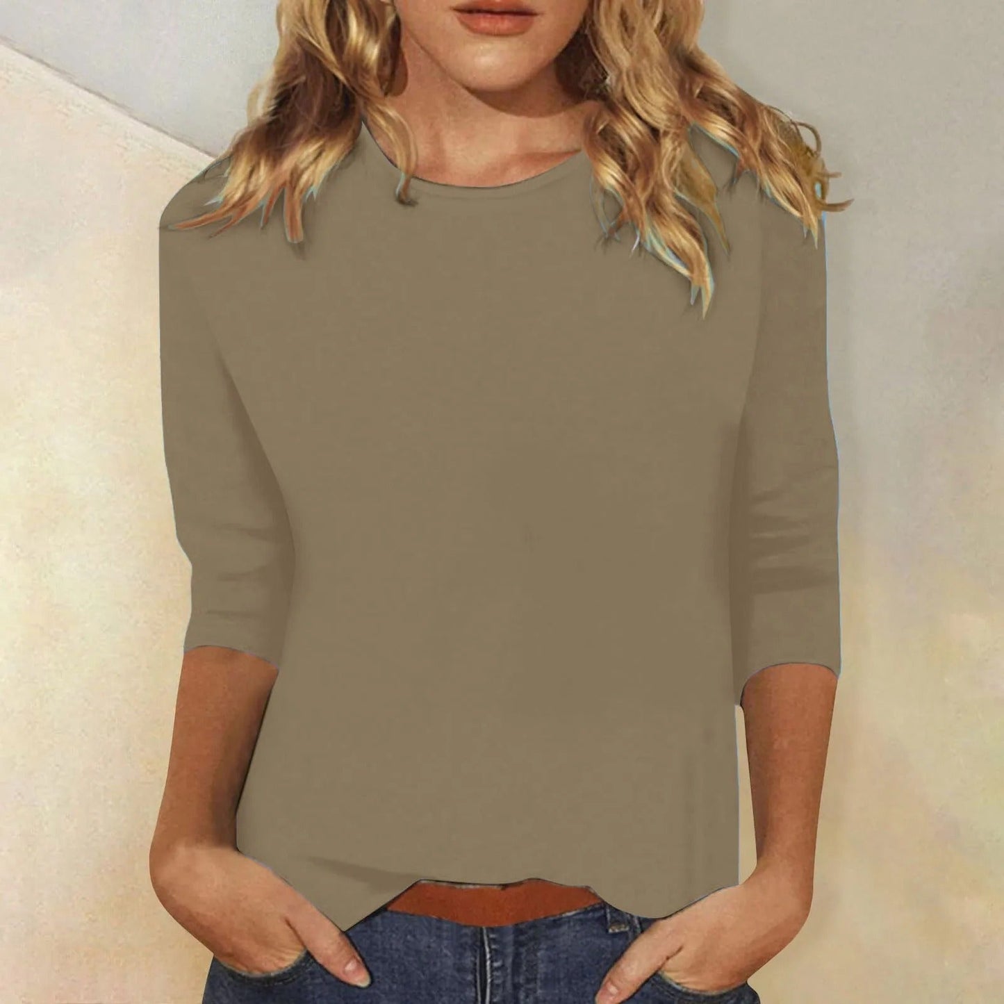 Charly | Women's Long Sleeve T-Shirt - Crew Neck