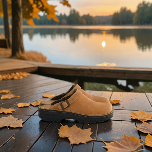 Charly | Women's Orthopedic Clogs with Buckle Strap