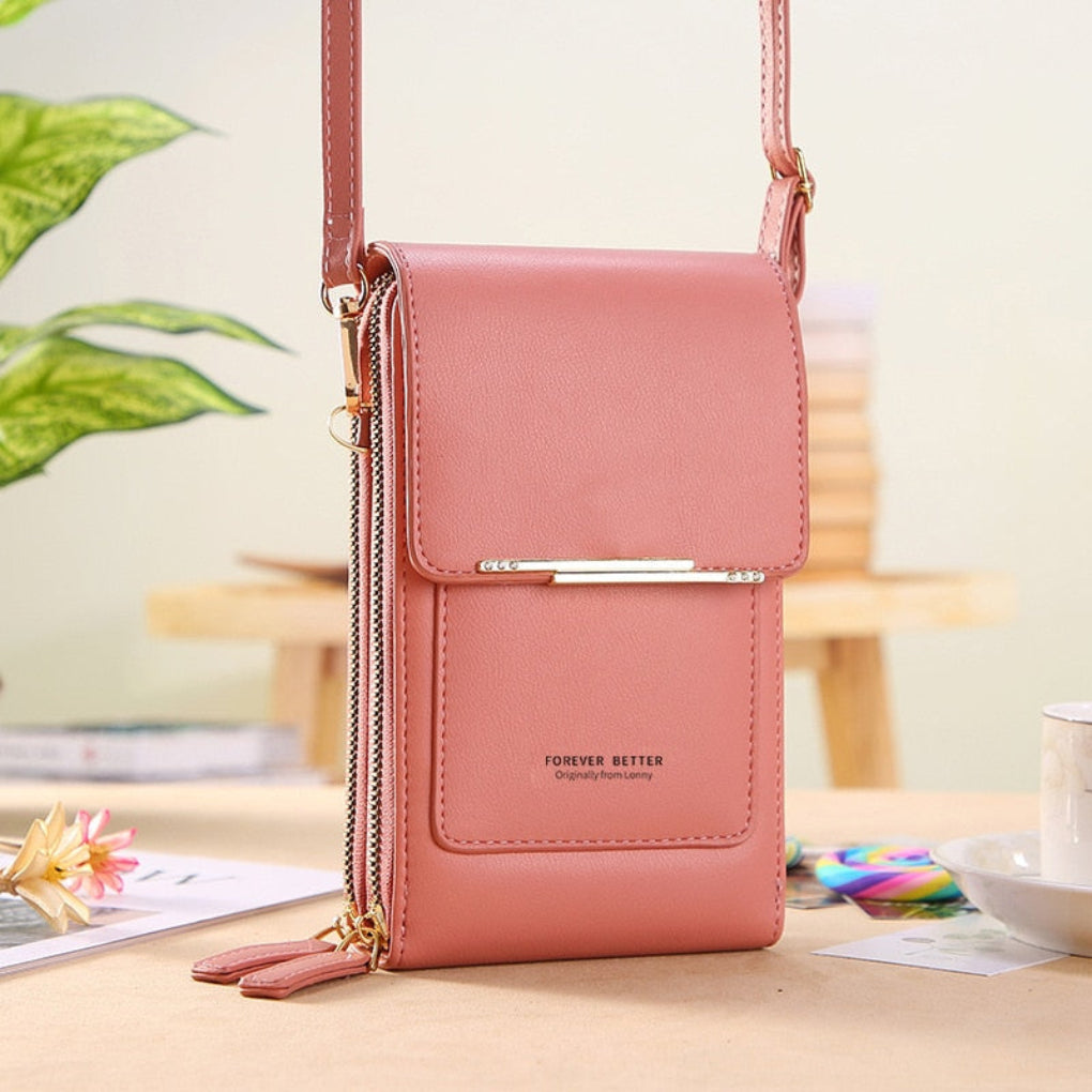 Charly | Women's Phone Shoulder Bag with Touchscreen Compartment