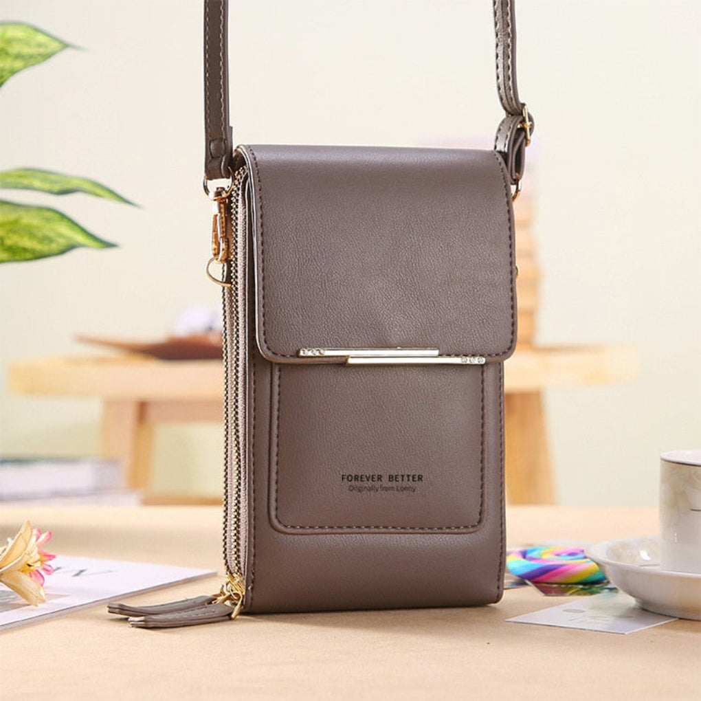 Charly | Women's Phone Shoulder Bag with Touchscreen Compartment