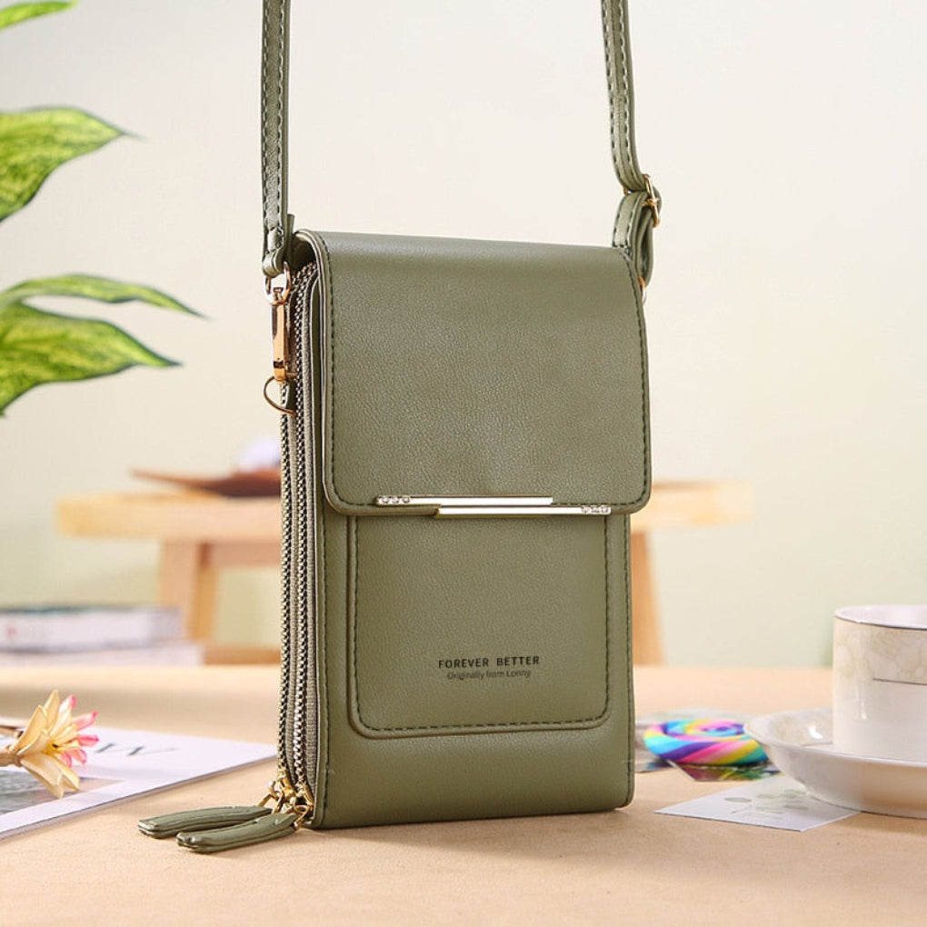 Charly | Women's Phone Shoulder Bag with Touchscreen Compartment