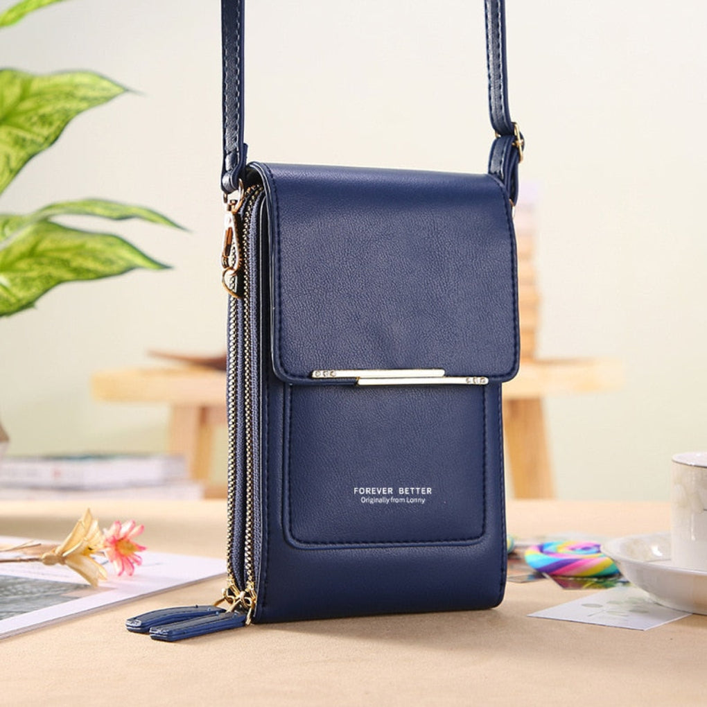 Charly | Women's Phone Shoulder Bag with Touchscreen Compartment