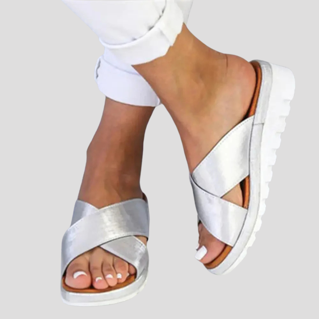 Charly | Women's Platform Slide Sandals