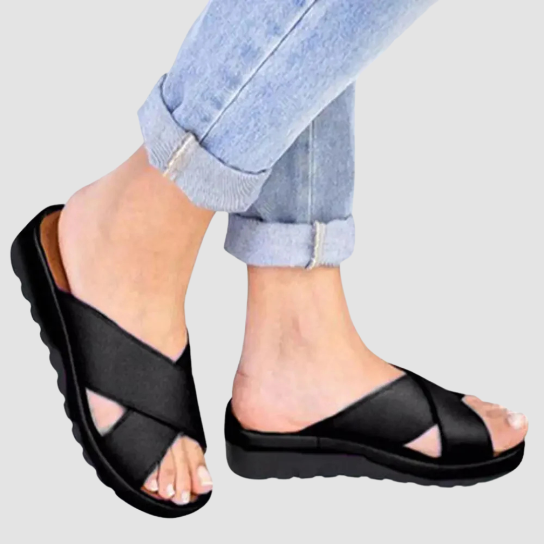 Charly | Women's Platform Slide Sandals