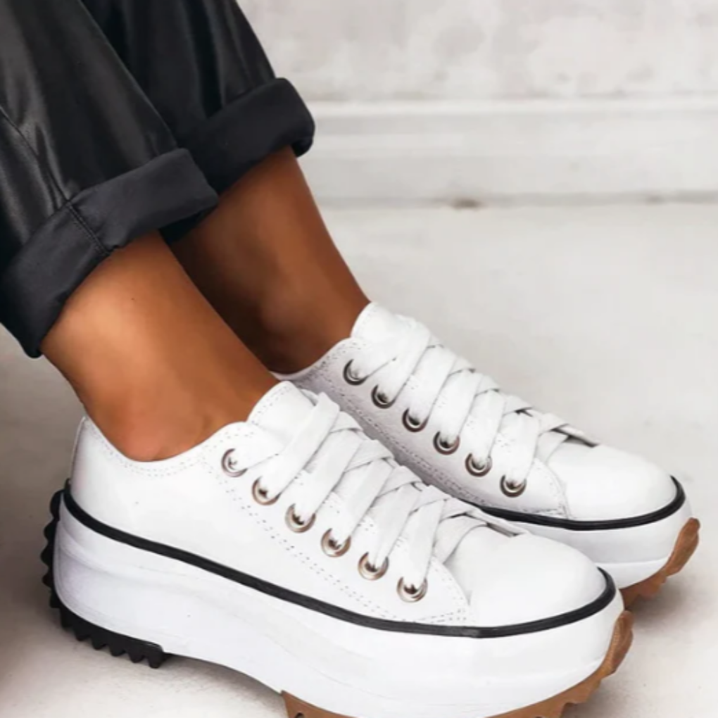 Charly | Women's Platform Sneakers with Chunky Sole
