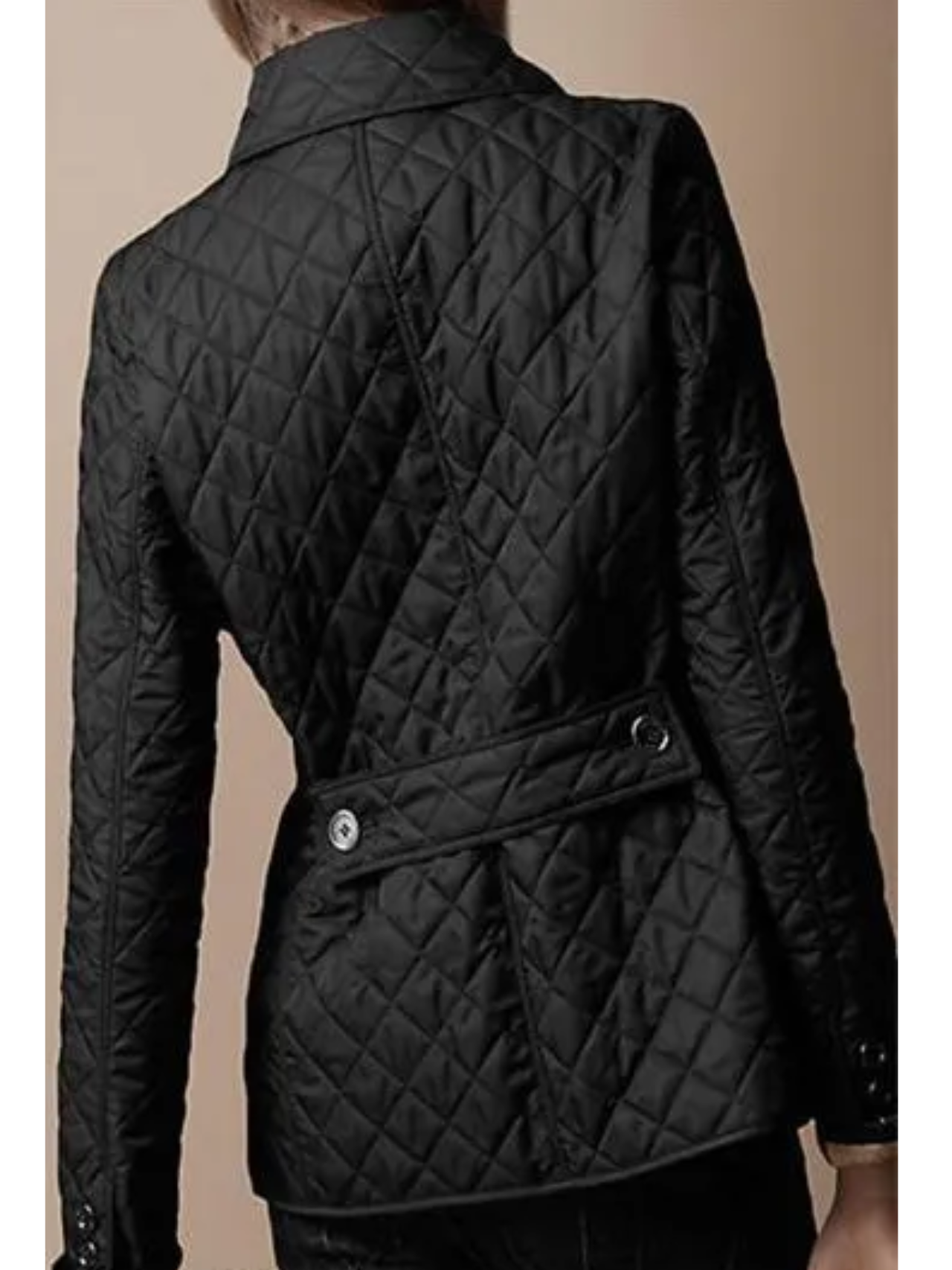 Charly | Women's Quilted Jacket with Turned-Down Collar