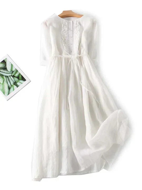 Charly | Women's Ruffled Midi Dress