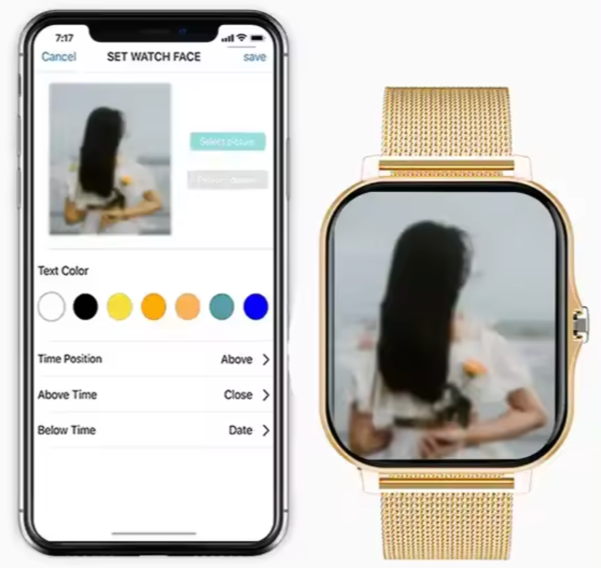 Charly | Women's Smartwatch with Health & Activity Tracking