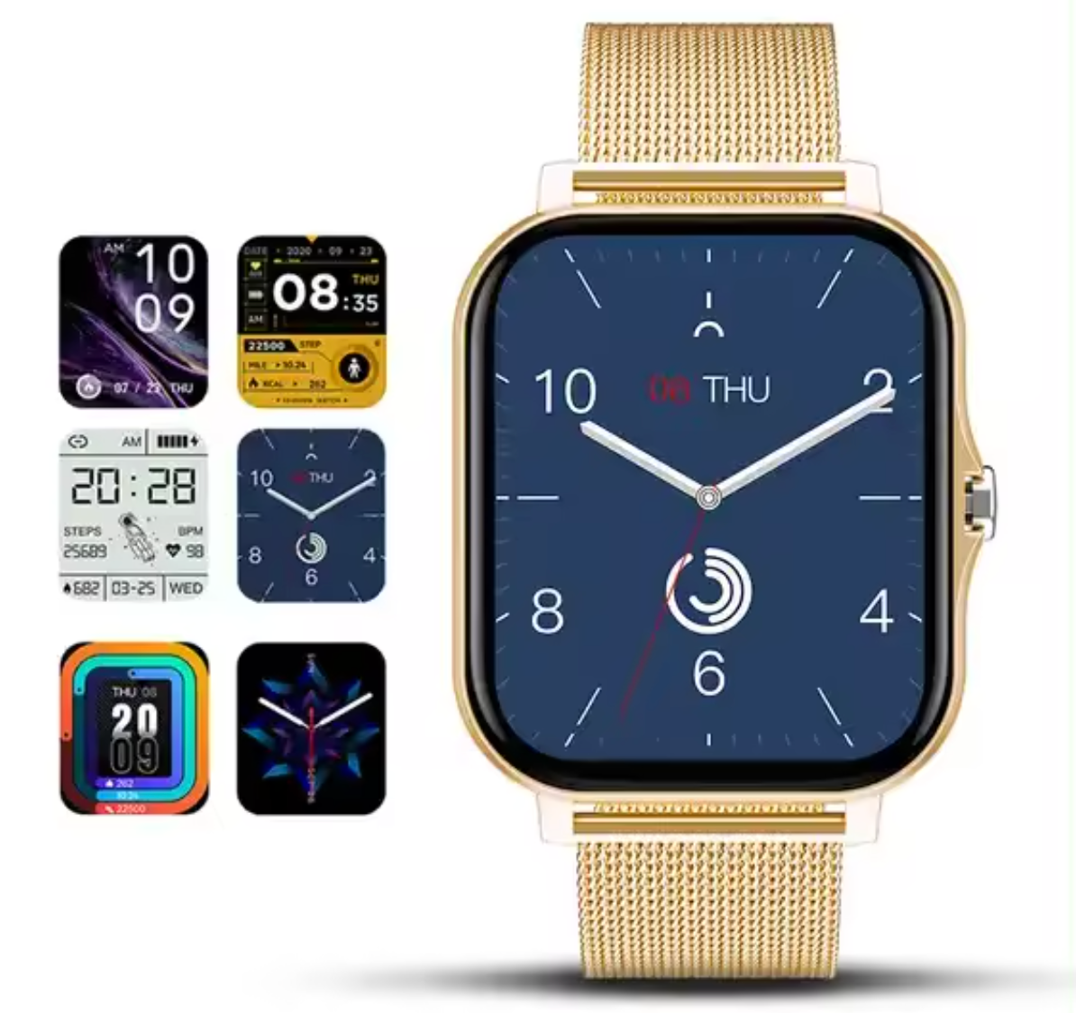 Charly | Women's Smartwatch with Mesh Band