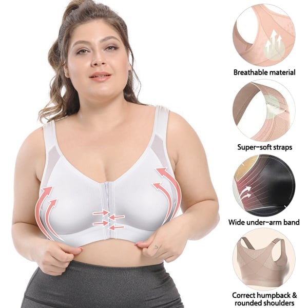 Charly | Women's Sport Bra Front Closure