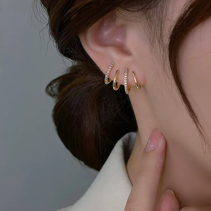 Charly | Women’s Twist Earrings | Lightweight Statement Jewelry | Hypoallergenic Finish