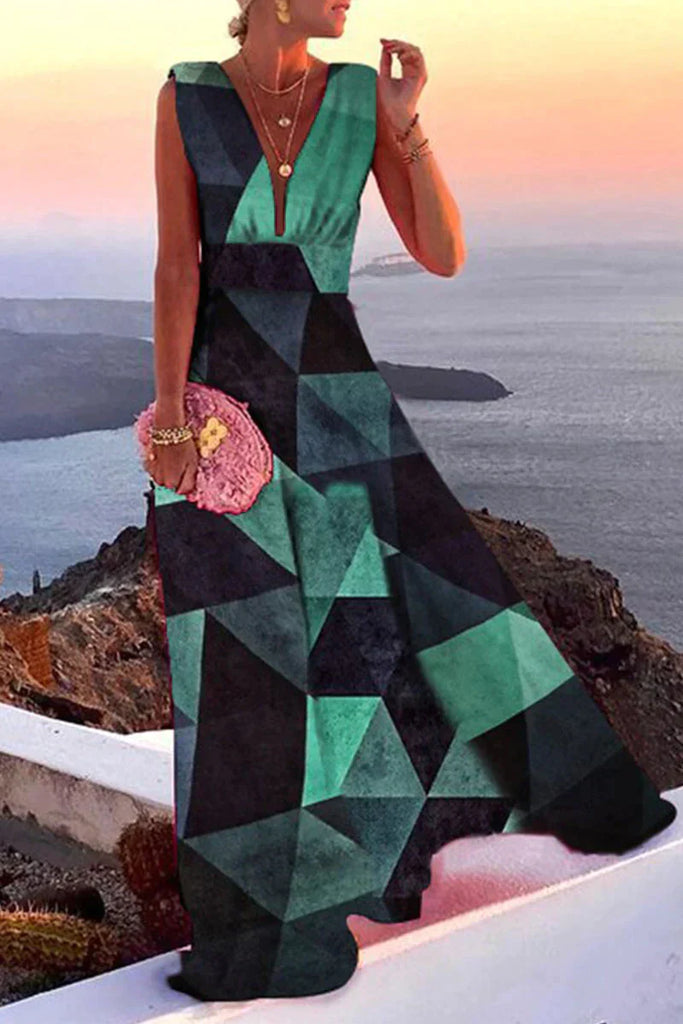 Charly | Women's V-Neck Maxi Dress
