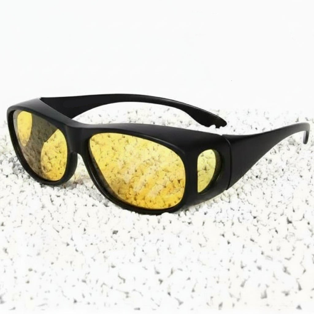 CLARIVUE – Night glasses with HD lenses & glare protection for safe driving at night