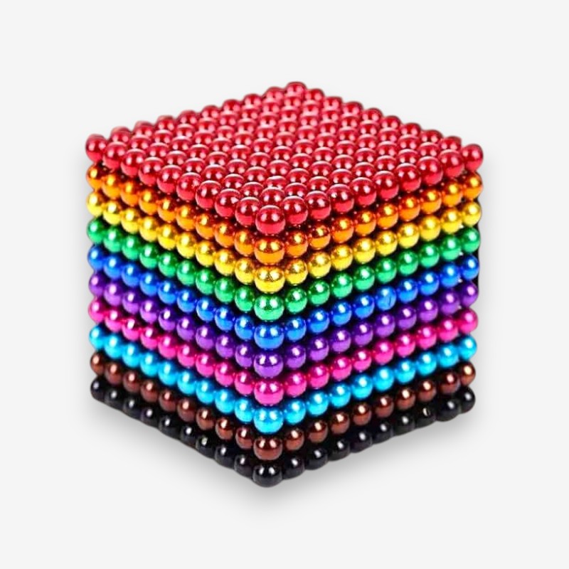 Colored Magnetic Balls in Sets