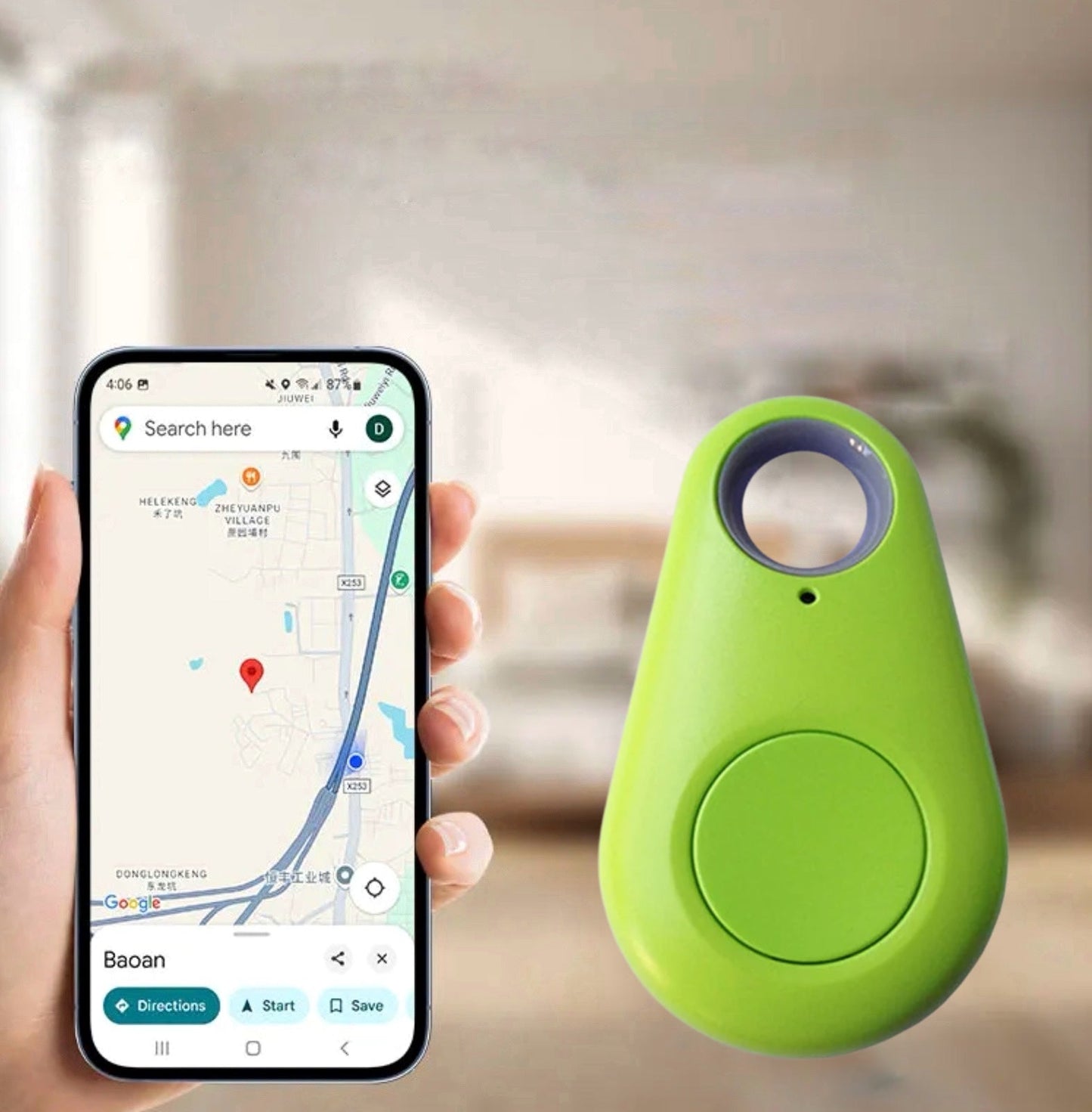 Compact GPS Locator for Children, Pets, and Vehicles – Real-Time Safety in Your Pocket
