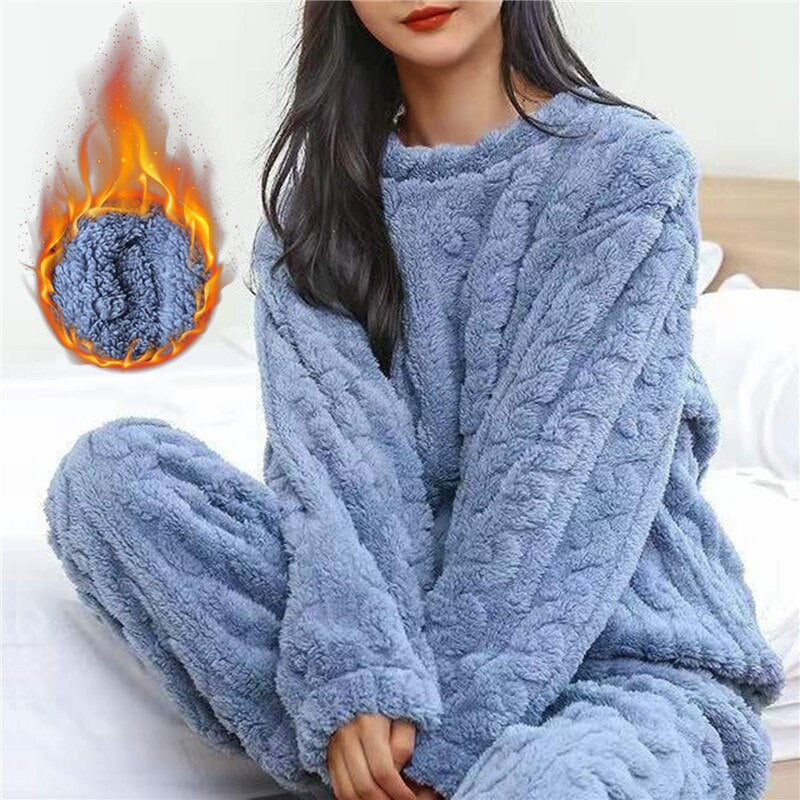 – Cozy Fleece Pajama Set