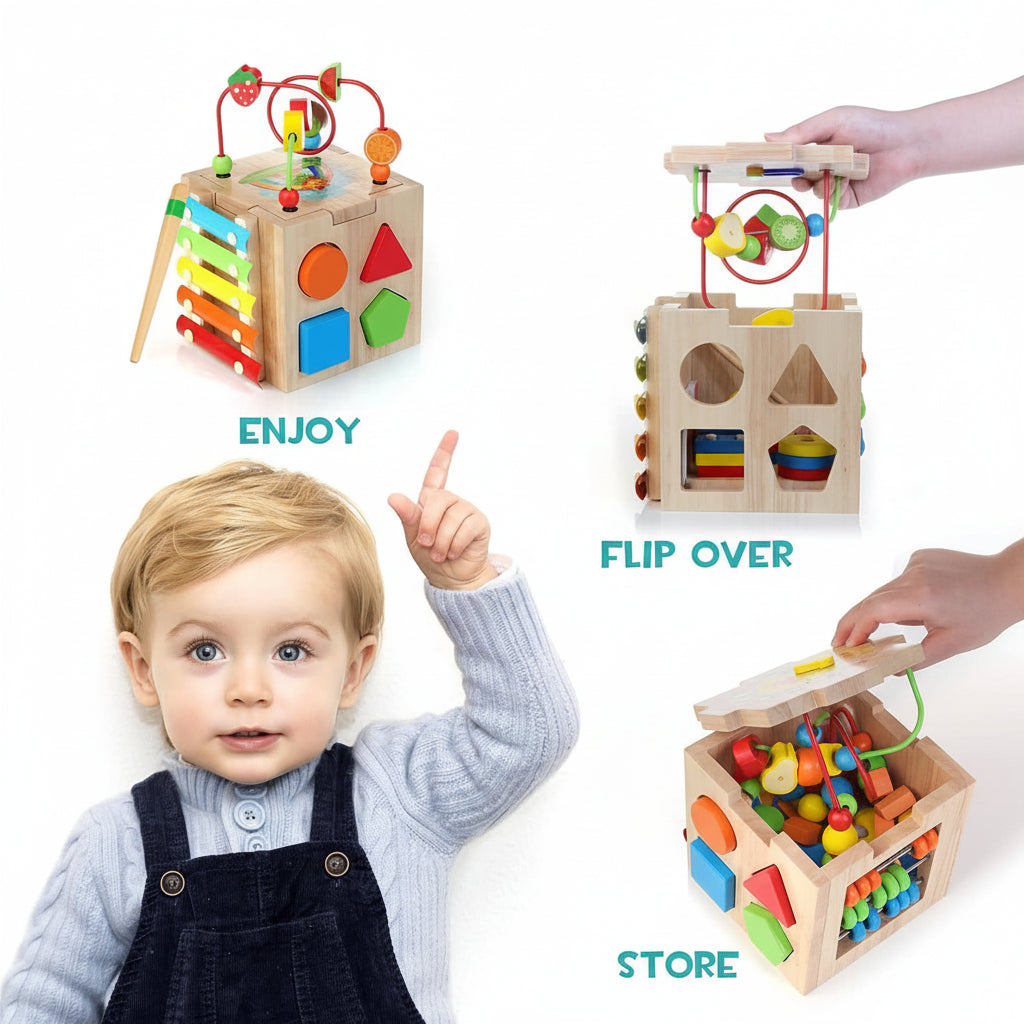 CUBIQO – Multifunctional Activity Cube for Early Childhood Development