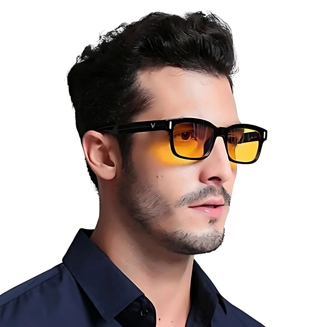 EyeShield Pro Blue Light Blocking Computer Glasses | With UV Protection - Reduces Eye Strain - Improves Sleep Quality - Relieves Eye Fatigue Charly