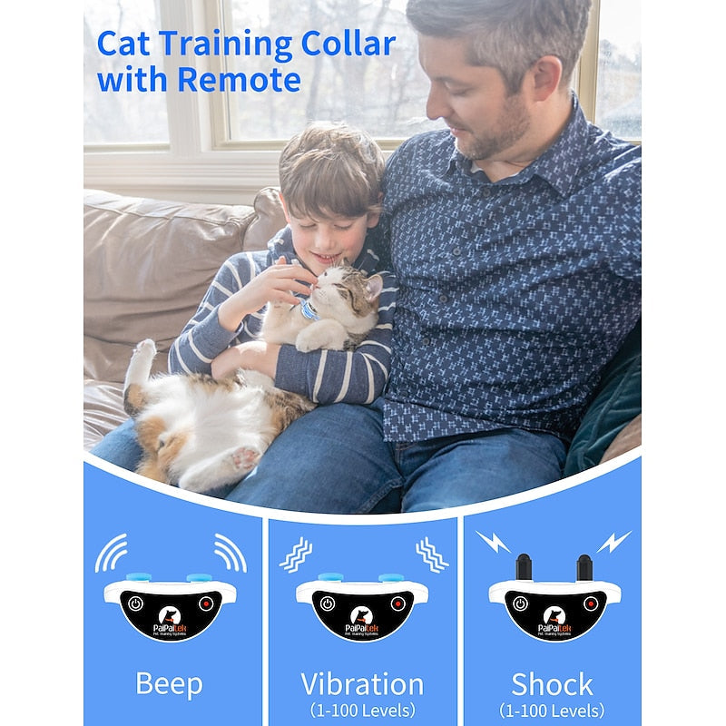 FelixNova Cat Training Collar With Remote Receiver