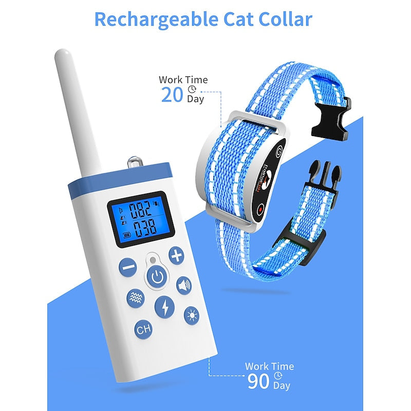 FelixNova Cat Training Collar With Remote Receiver