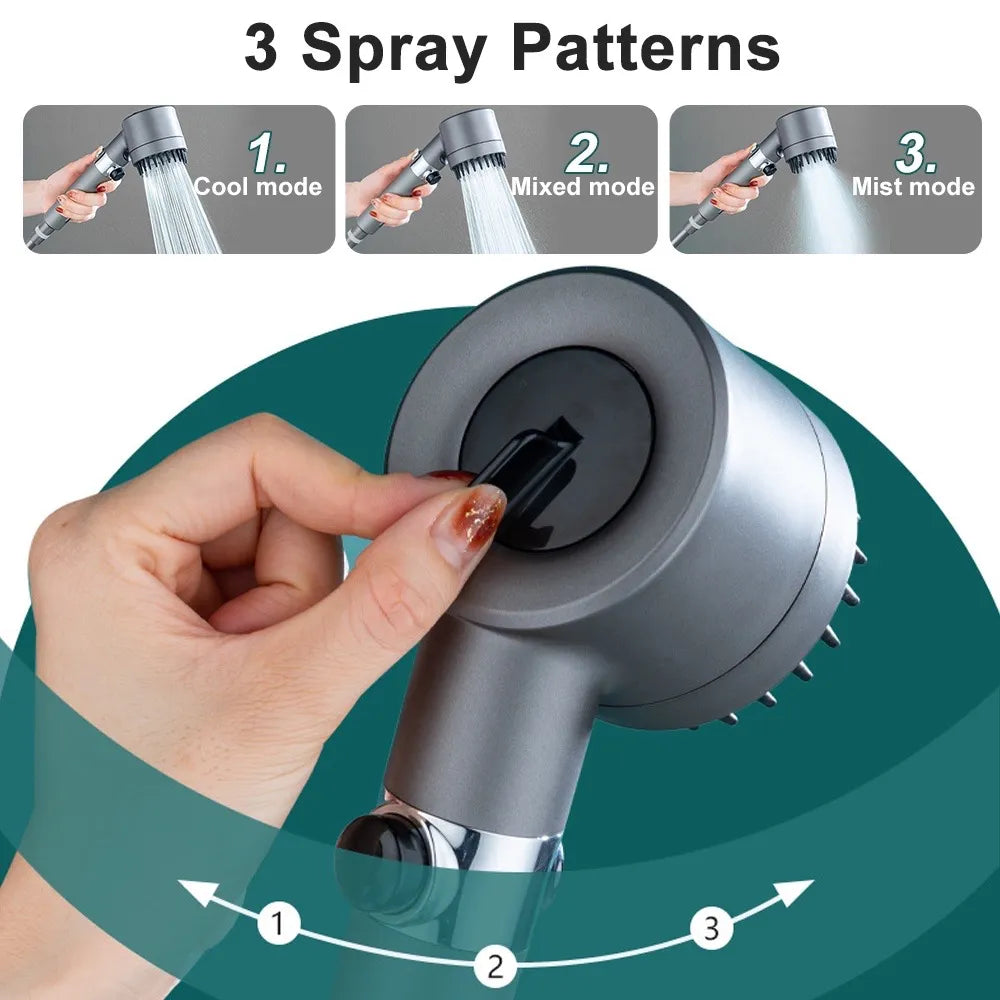 HydraPulse Showerhead Delivers 200% Water Pressure At Home