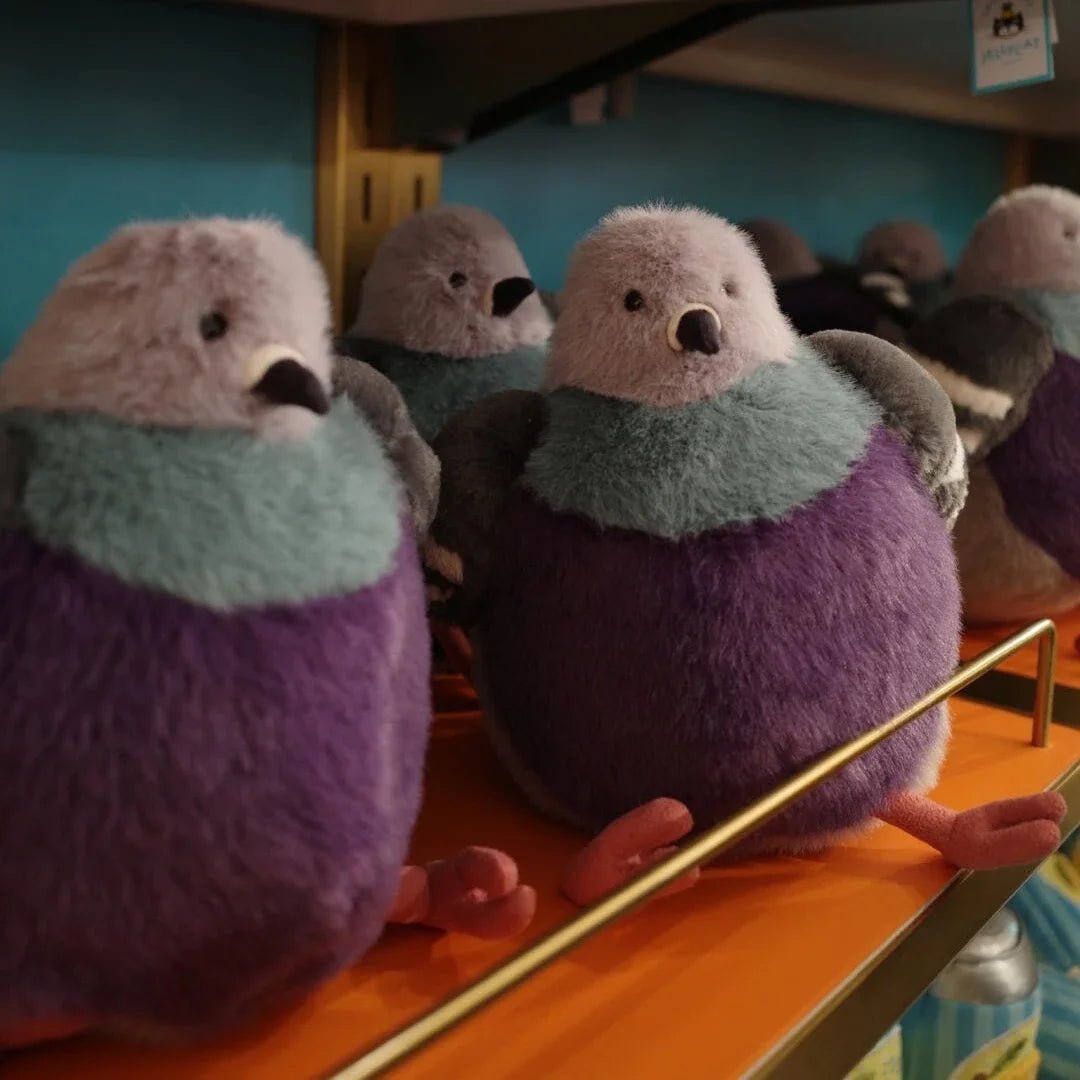 KISSPIGEON – Fluffy Pigeon Plush Toy for Cuddling and Comfort