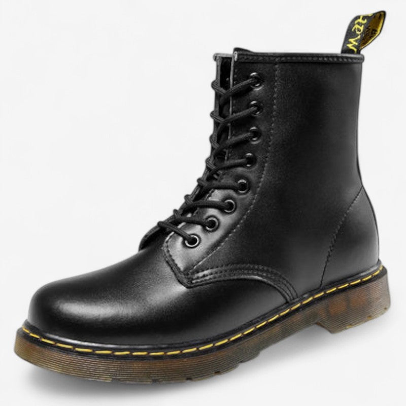 Lace-up Ankle Boots for Women with Non-slip Sole