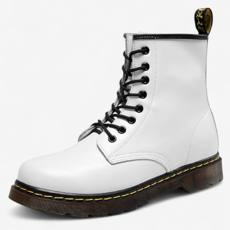 Lace-up Ankle Boots for Women with Non-slip Sole