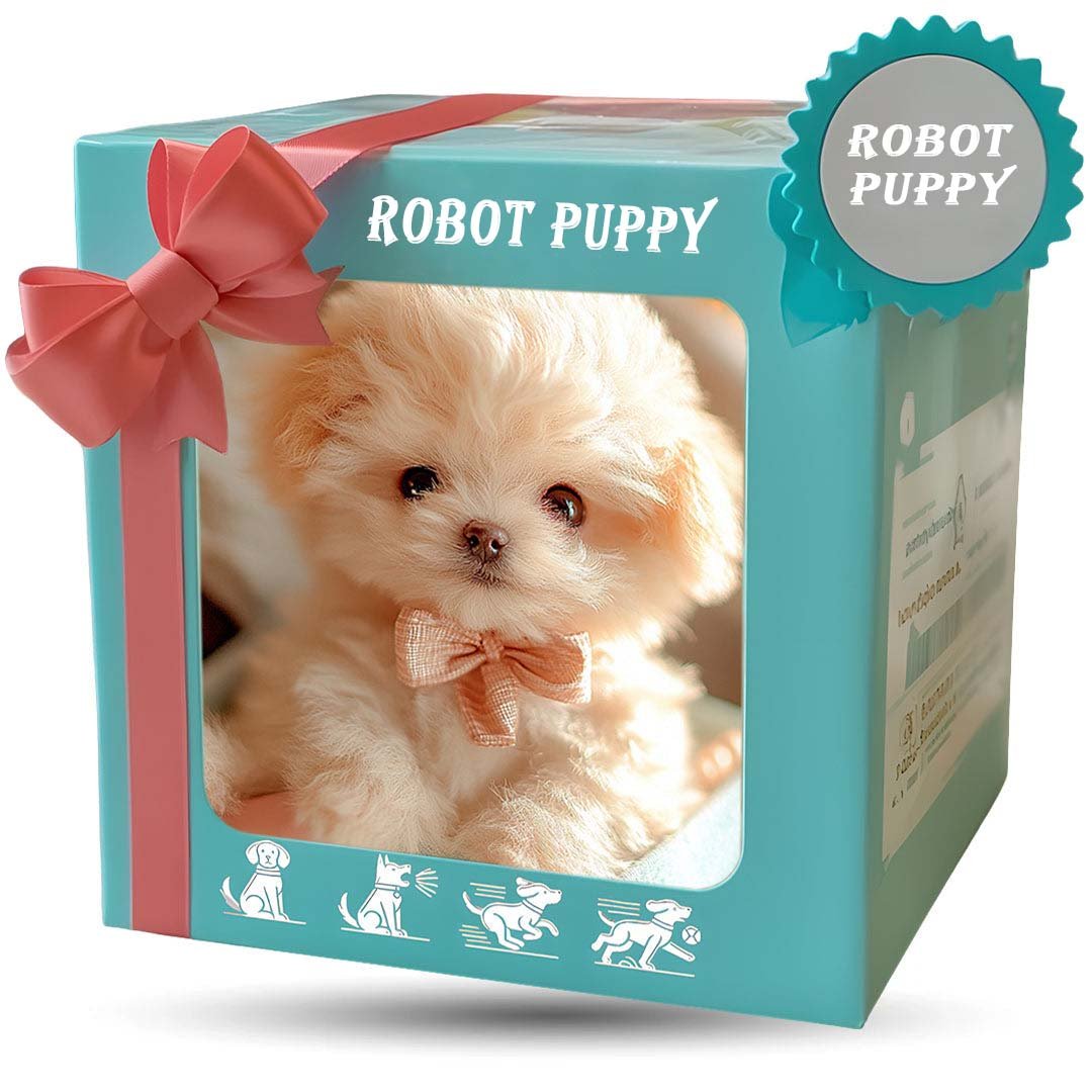 LumiPaws Interactive Plush Puppy With Realistic Movements And Touch Response