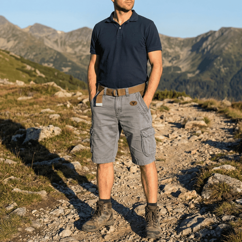 MAVERICK Shorts - Comfortable cargo shorts with lots of pockets for men