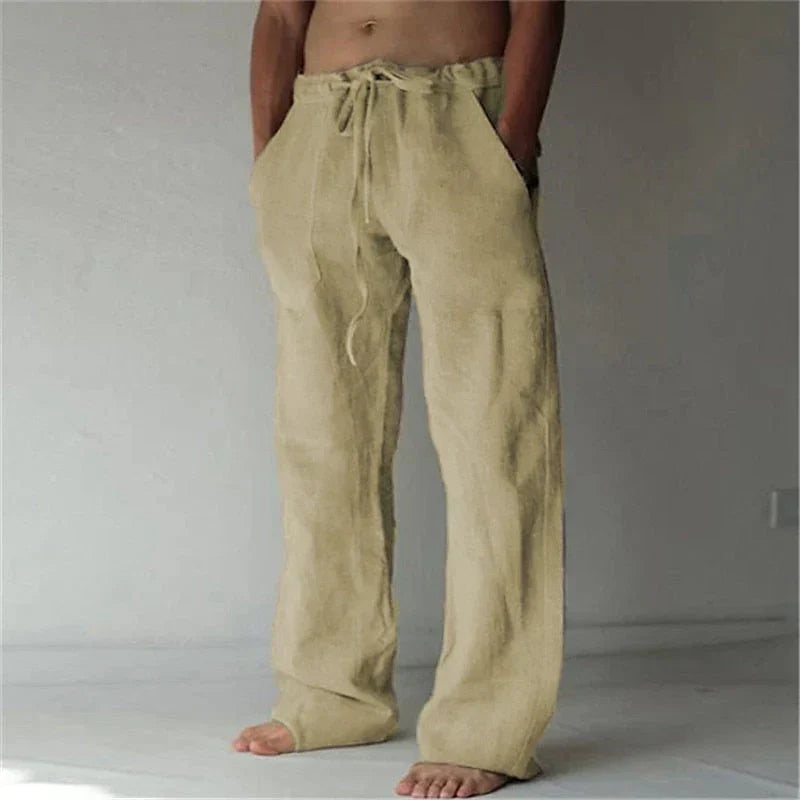 Men's Casual Fit Pants with Side Pockets