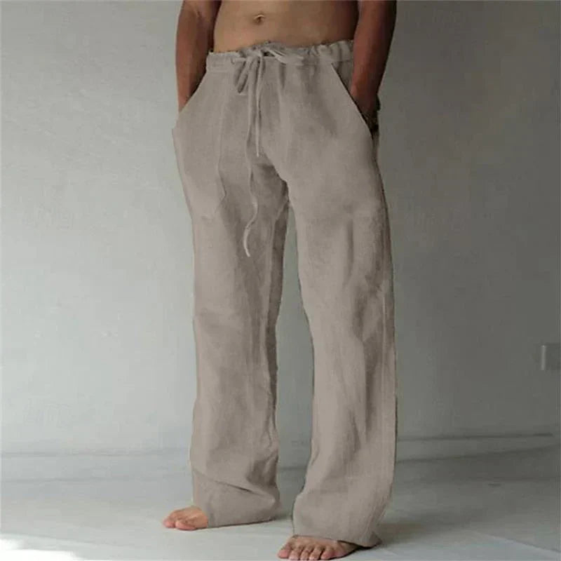 Men's Casual Fit Pants with Side Pockets