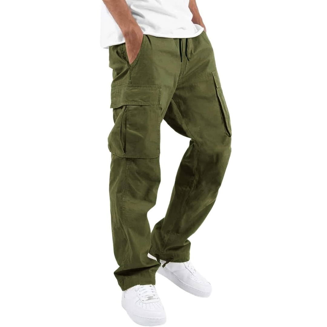 Men's Cotton Cargo Joggers - Arno