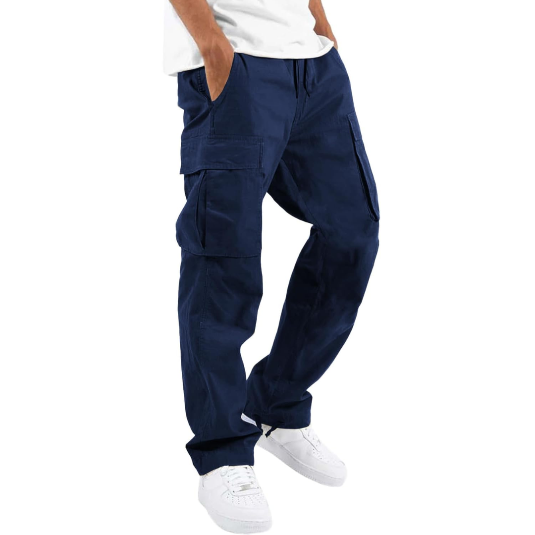 Men's Cotton Cargo Joggers - Arno