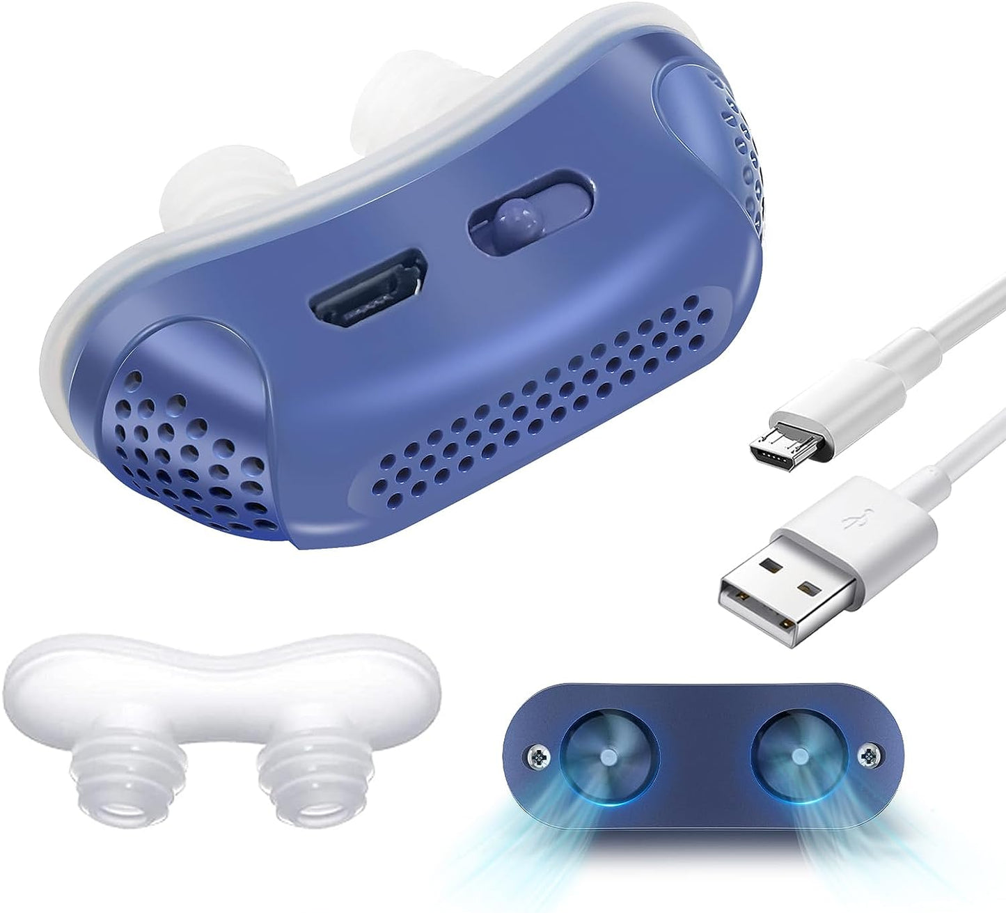 Micro CPAP Device for Sleep and Anti-Snoring - CPAP Alternative