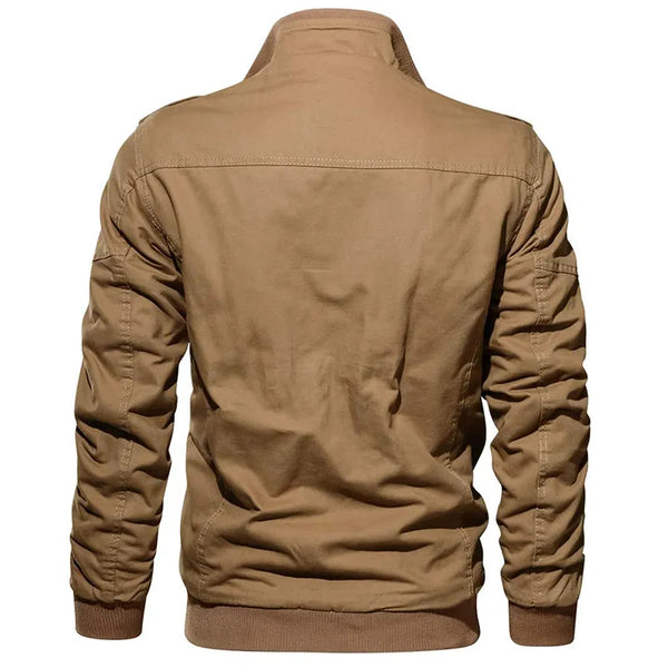Modern Long Sleeve Aviator Jacket