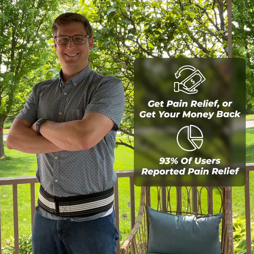 NovaFlex Sciatica Belt With Targeted Back And Hip Support