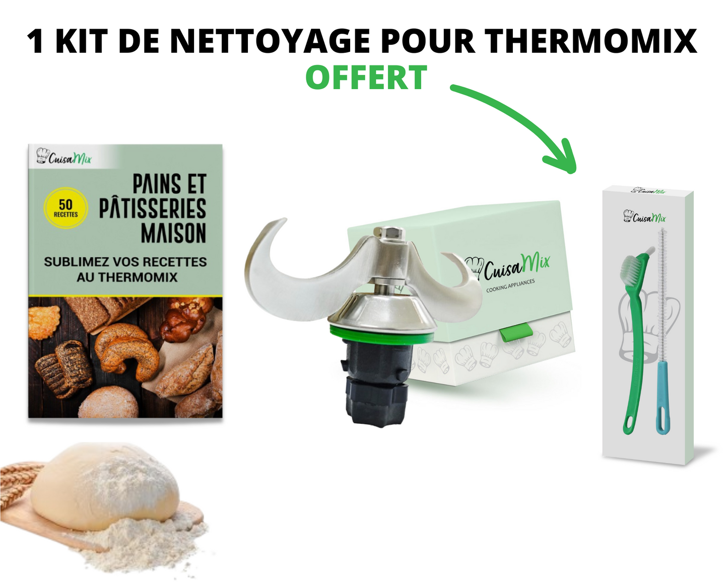 Patix - Dough Knife for Thermomix