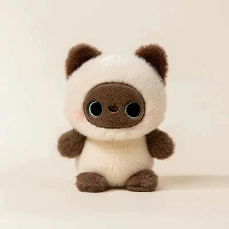 PLUFFII – Kawaii Soft Animal Plush Doll Series with Elephant, Dog, Cat & more