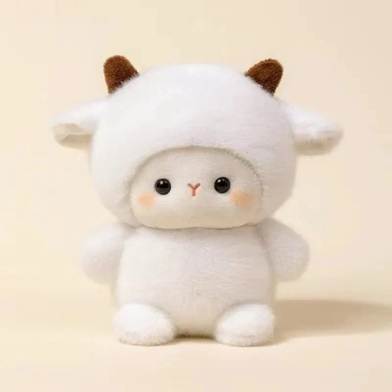 PLUFFII – Kawaii Soft Animal Plush Doll Series with Elephant, Dog, Cat & more