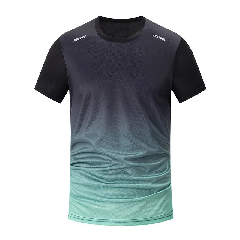 Quick-Drying Gradient T-Shirt for Men