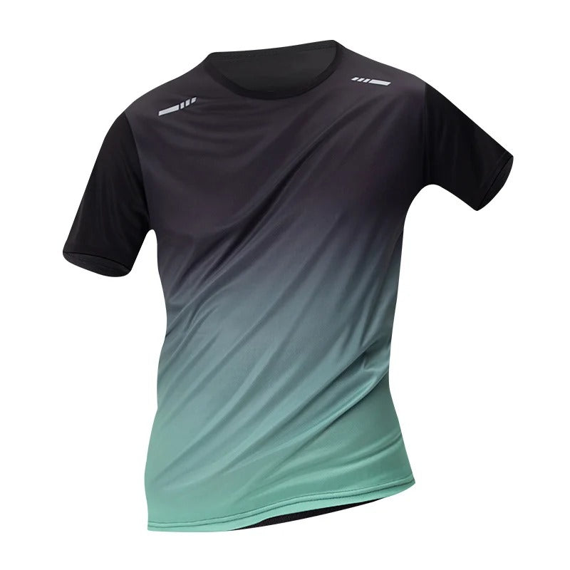 Quick-Drying Gradient T-Shirt for Men
