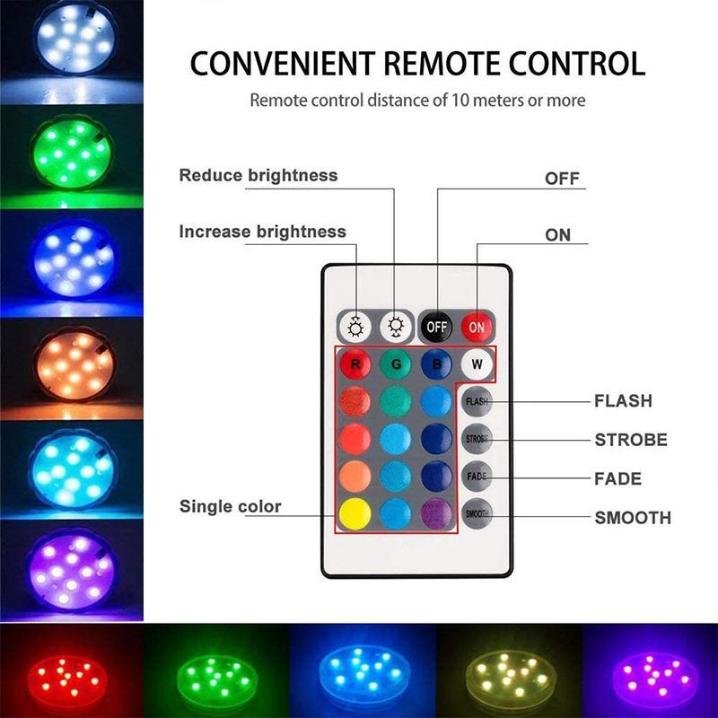 Remote Control Waterproof Magnet Suction LED Light | Charly