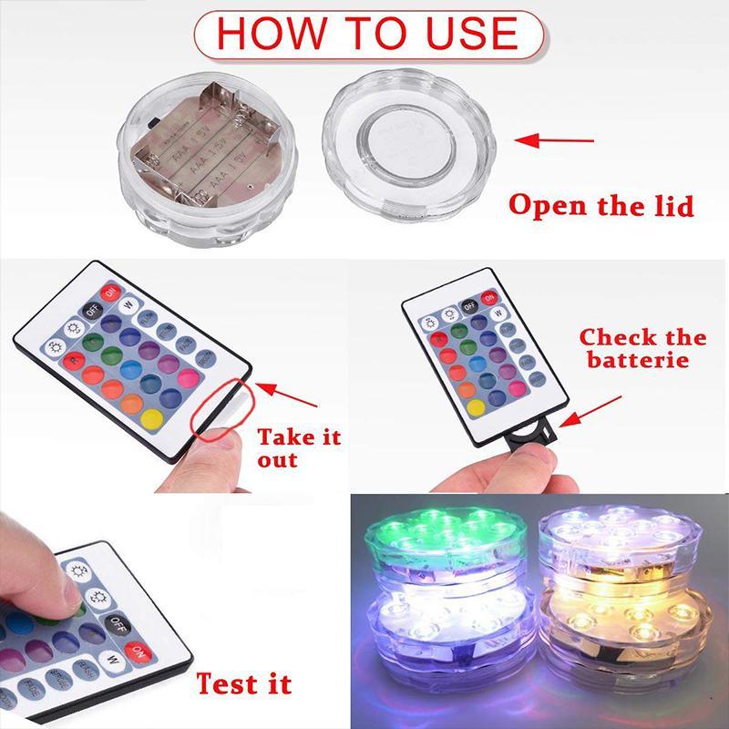 Remote Control Waterproof Magnet Suction LED Light | Charly
