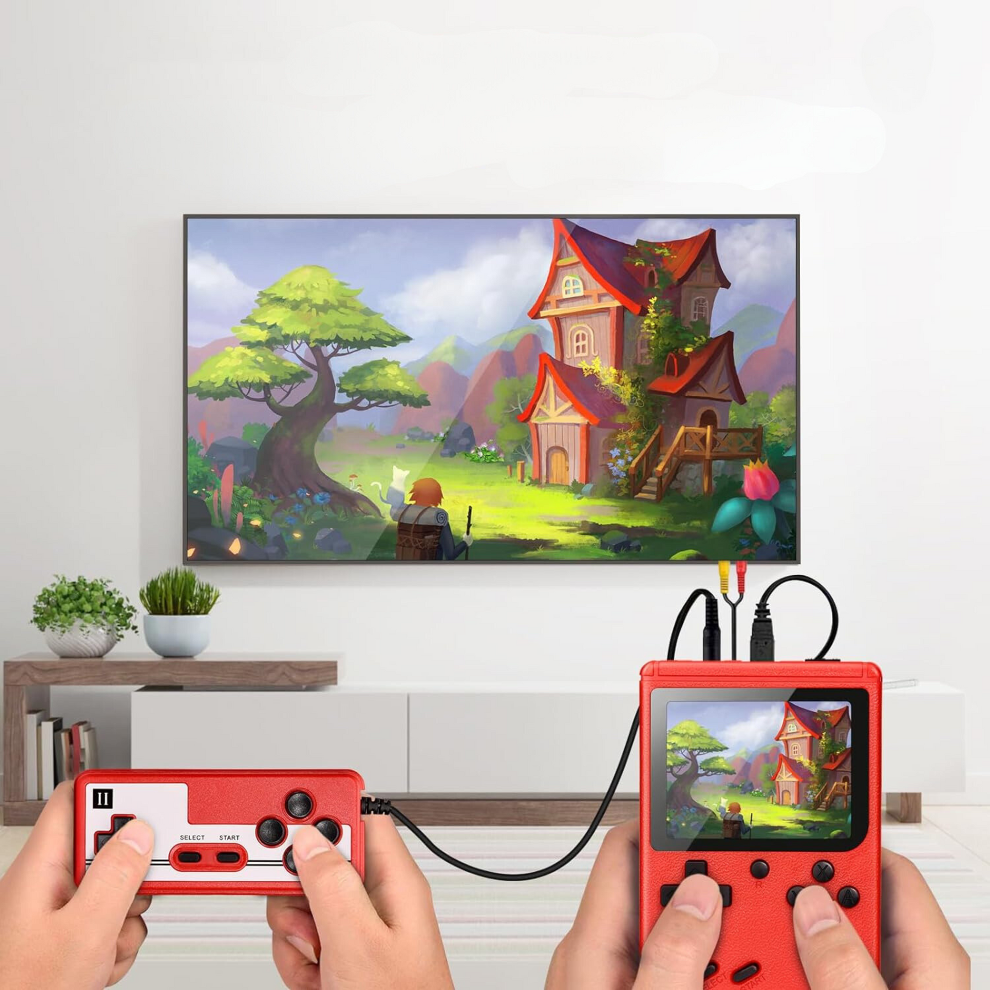 Retro Game Player - Over 400 Games Nostalgia Charly