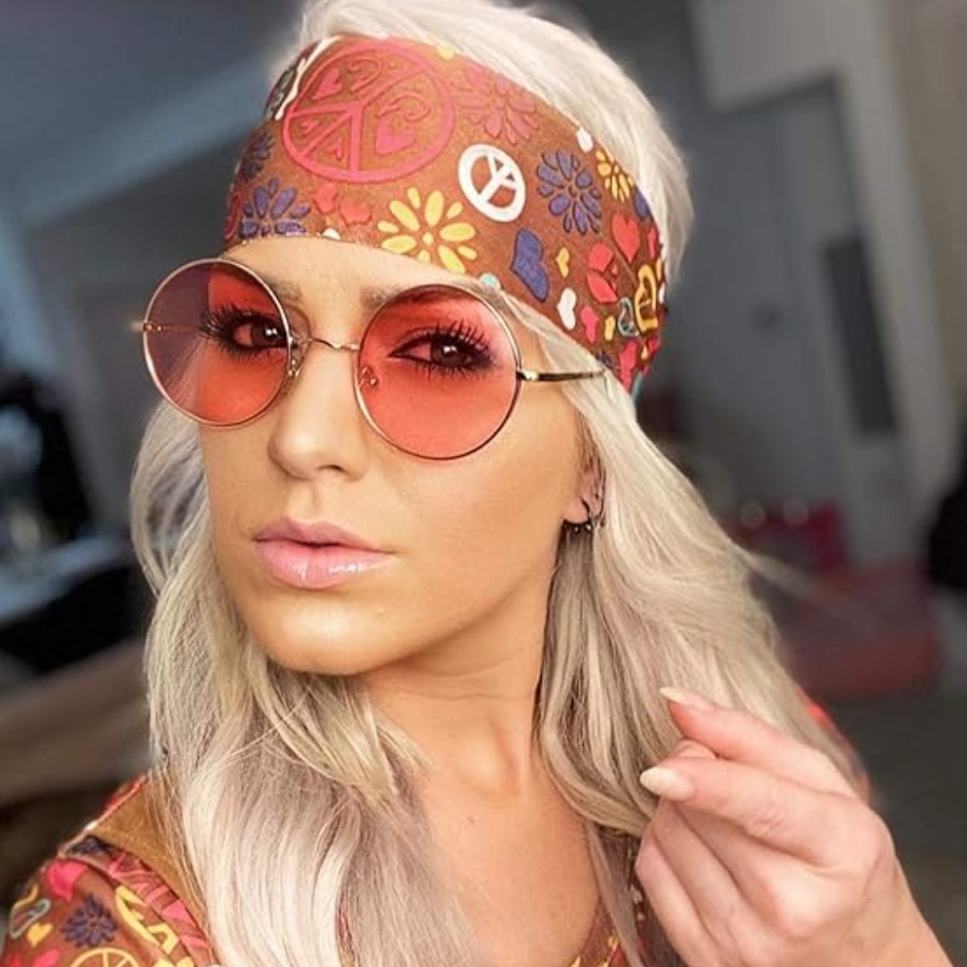 Retro Round Polarized Sunglasses - Lenno
