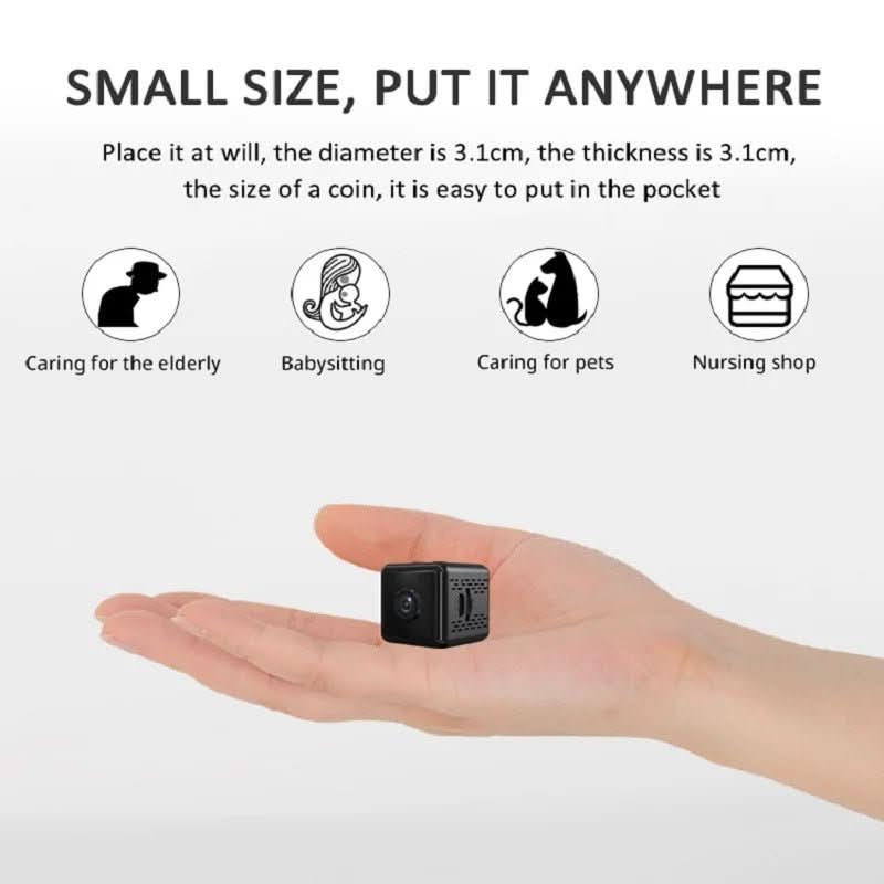SECUREVIEW – Wireless 1080P Mini Security Camera with App Control
