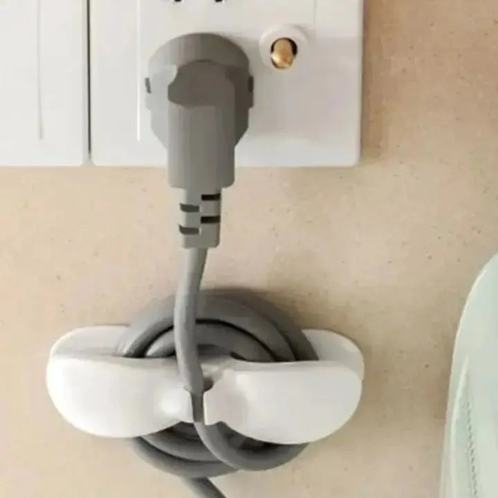 Self-Adhesive Cable Organizer – For More Order in Everyday Life (10 Pieces)