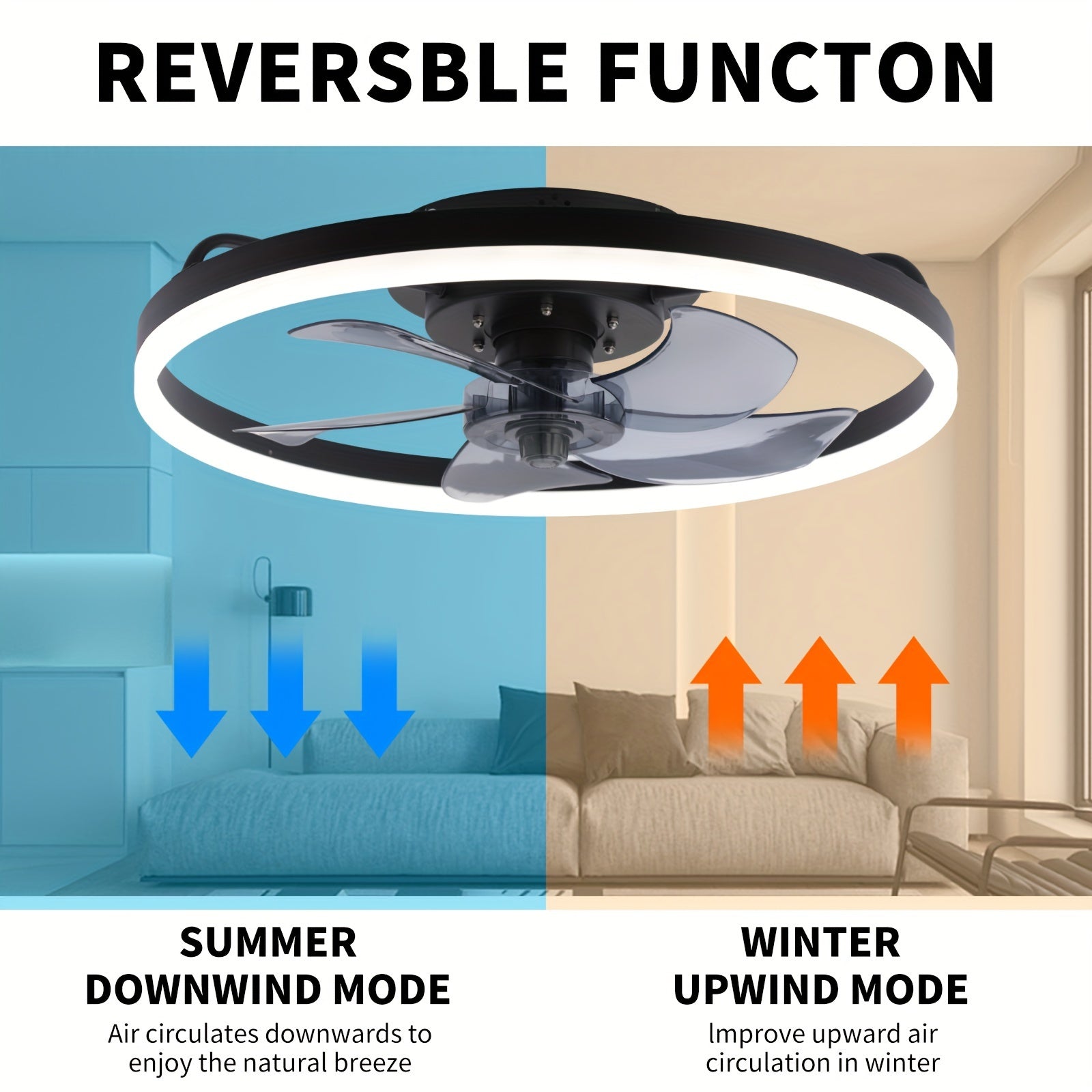 SilentBreeze 50 cm Ceiling Fan – Sleek and Energy Efficient