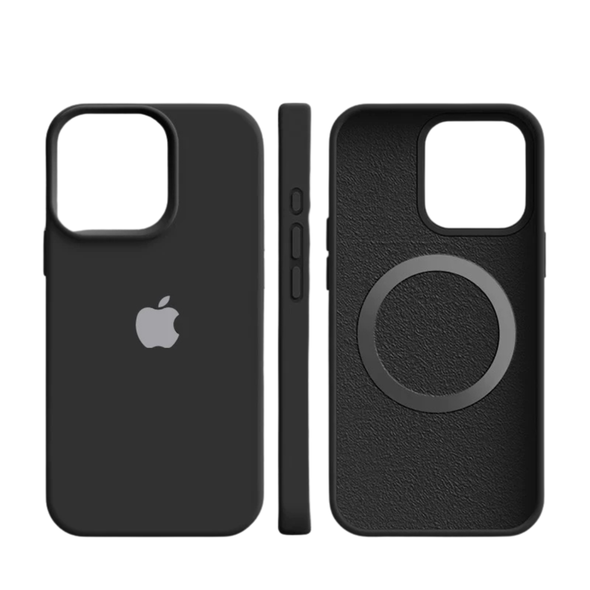 Silicone Case for iPhone with MagSafe – Shock Resistant – Soft Lining – Premium Quality